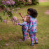 Monarch Store Bamboo Romper (Bootysuit) V3.0 LONG SLEEVED : Snoopy in Bloom